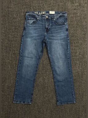36x32 TK Axel Men’s Slim Boot Stretch Jeans Medium Wash Denim